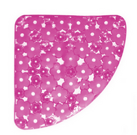 TAPPETO ANTISCIVOLO PER DOCCIA ANGOLO MOD. MARGHERITA CM 59X59- Fucsia- DH