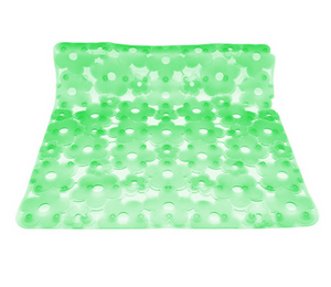 TAPPETO ANTISCIVOLO PER DOCCIA MOD. MARGHERITA CM 52x52- Verde- DH- pezzi 1
