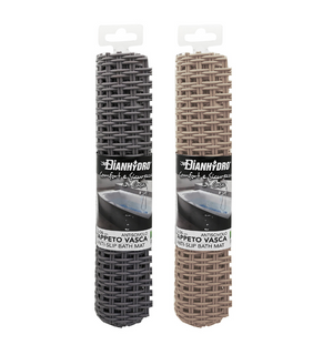 TAPPETO ANTISCIVOLO PER VASCA MOD.VINTAGE CM 72x36- Grigio- DH- pezzi 1