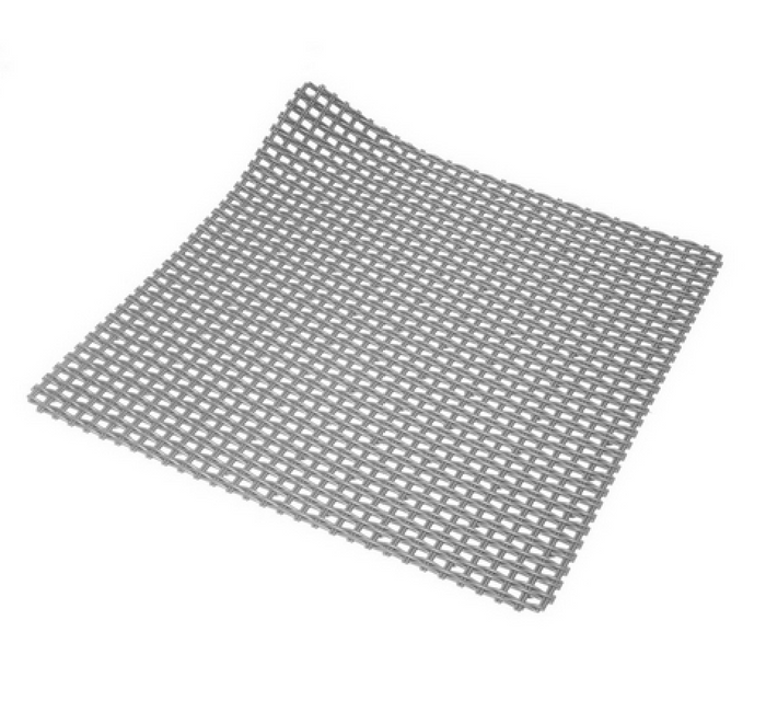 TAPPETO ANTISCIVOLO PER DOCCIA MOD.VINTAGE CM 52x52- Grigio- DH- pezzi 1
