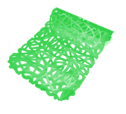 TAPPETO ANTISCIVOLO PER VASCA MOD. MIX  CM 72x36- Verde- DH- pezzi 1