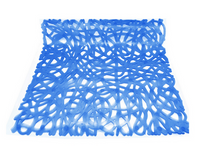 TAPPETO ANTISCIVOLO PER DOCCIA MOD. MIX  CM 52x52- Blu- DH- pezzi 1