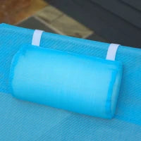 Lettino Prendisole Pieghevole con Schienale Reclinabile e Cuscino, 182x56x24.5cm