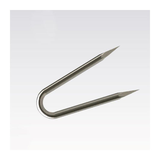 C CHIODI CAMBRETTE DOPPIA PUNTA A U BL.100G 13X40- 6,0 pz