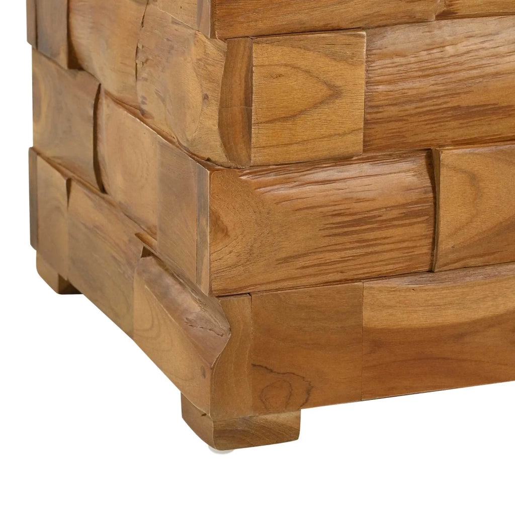 Sgabello per Riporre Marrone 40,5 x 39,5 x 45 cm 42015923