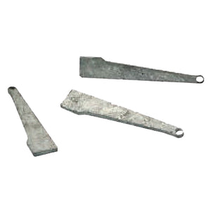 CUNEO PER DISTANZIATORI cm 10,5 x  3,5- 100 pezzi  - Senza Marca