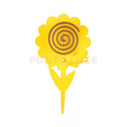 Confezione di 4  Porta zampironi da vaso Girasole Giallo
