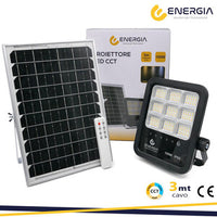 FARO CON PANNELLO SOLARE 100W 1100LM CCT TELECOM.- 1,0 pz