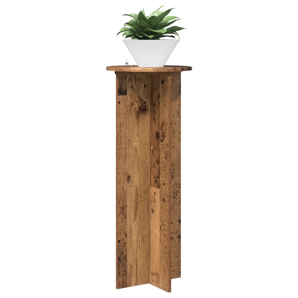 Supporto per piante 2 pcs Legno antico Ø40 x 100 cm 899697