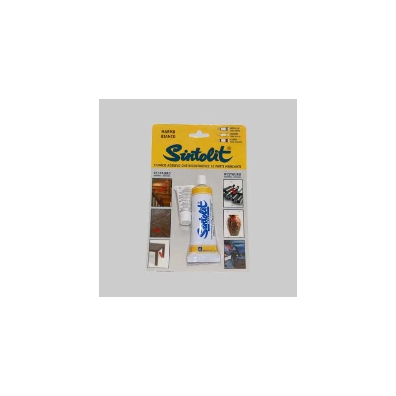 STUCCO MINI PER MARMO SINTOLIT 75 ml - Bianco - SINTOLIT