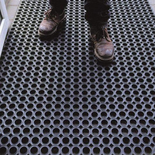 ZERBINO NIDO APE MODULARE COMPOS  GOMMA NERA CM 50X100