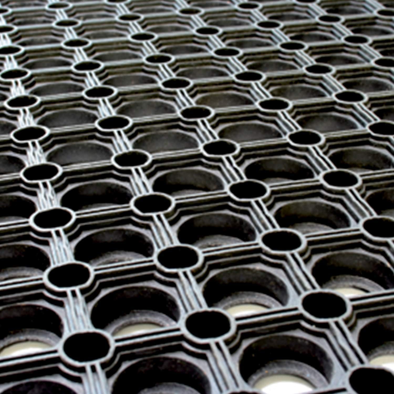 ZERBINO NIDO APE MODULARE COMPOS  GOMMA NERA CM 50X100