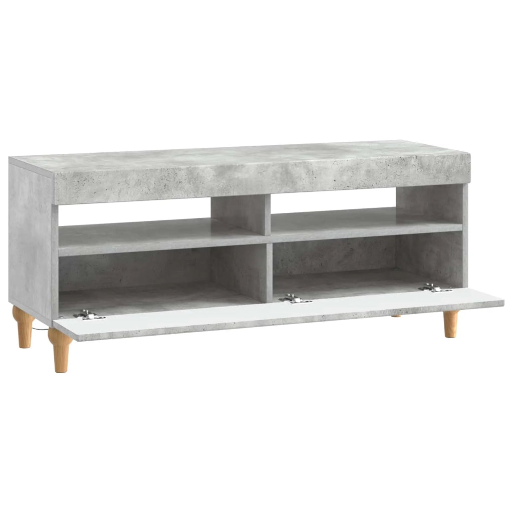 Mobile TV LED Grigio Cemento Legno ingegnerizzato 896328