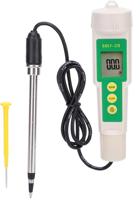 Misuratore di pH e TDS portatile 3 in 1 EC CF - Misuratore di pH e TDS preciso per giardinaggio e accessori per giardini .