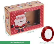 Set di Natale da 12 pezzi - Confezione di regalo - Decorazione - Carta di alta qualità con rivestimento impermeabile