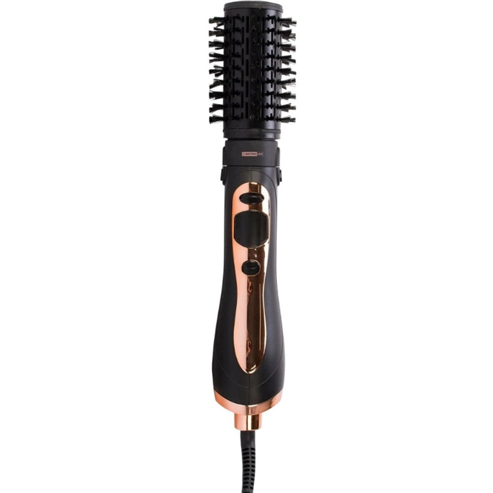 Trade Shop - Spazzola Capelli Rotante Ad Aria Calda 1000 Watt In Ceramica 2 Velocità 3 Temperature -