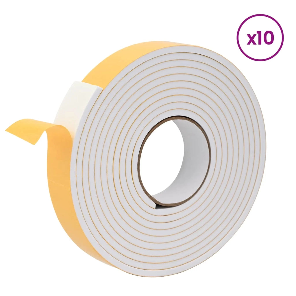 Nastro adesivo in schiuma 10 pcs Bianco 30mm x 5m Schiuma CR 42024147