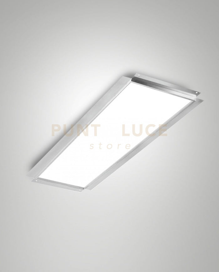 6806-50-010 CORNICE BIANCA CARTONGESSO A RASARE 119,5X29,5CM IN METALLO