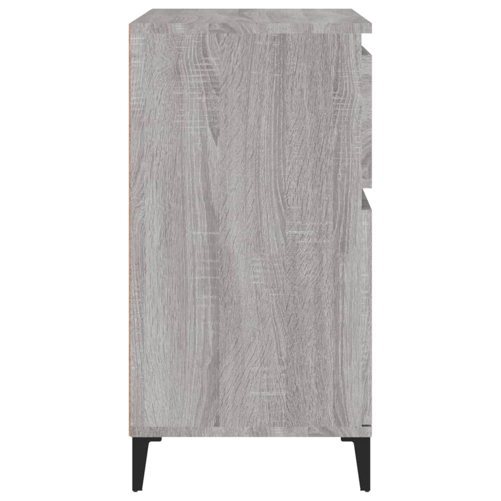 Buffet credenza cassettiera armadio mobile contenitore organizer cucina soggiorno Sonoma 60 x 35 x 70 cm legno ingegnerizzato grigio 02_0036414