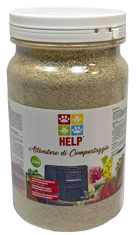 HELP ATTIVATORE X COMPOSTIERE KG.2,5