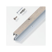 RACCORDO BALCONE PER PARQUET ROVERE GRIGIO 100 CM- 1,0 pz
