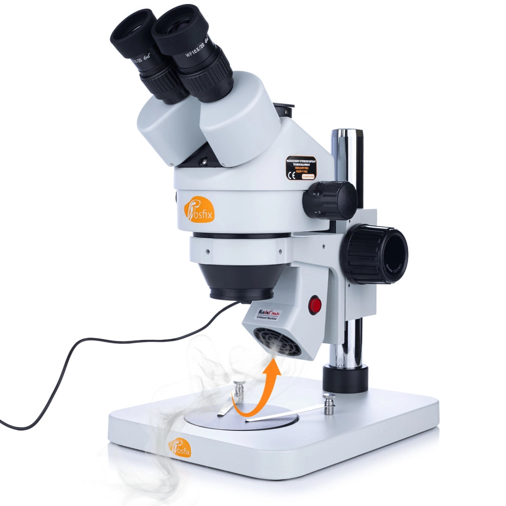 Assorbitore di Fumi per Microscopio Stereoscopico Ma3+ Mini – Potenza 12V, USB | Compatibile con Rosfix Planets Pro