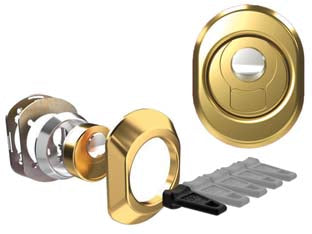 DEFENDER MAGN. BKL M1 IN OTT. LUC. CON VASCHETTA IN ACCIAIO ANTISHOCK- - defender mm.50x25h. interasse mm.38 - 1 pezzi CIPIERRE