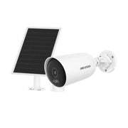 Telecamera hikvision ip solare 4mp ottica fissa 4mm (batterie incluse) smart hybrid light hik-connect - ds-2cfs04/4g