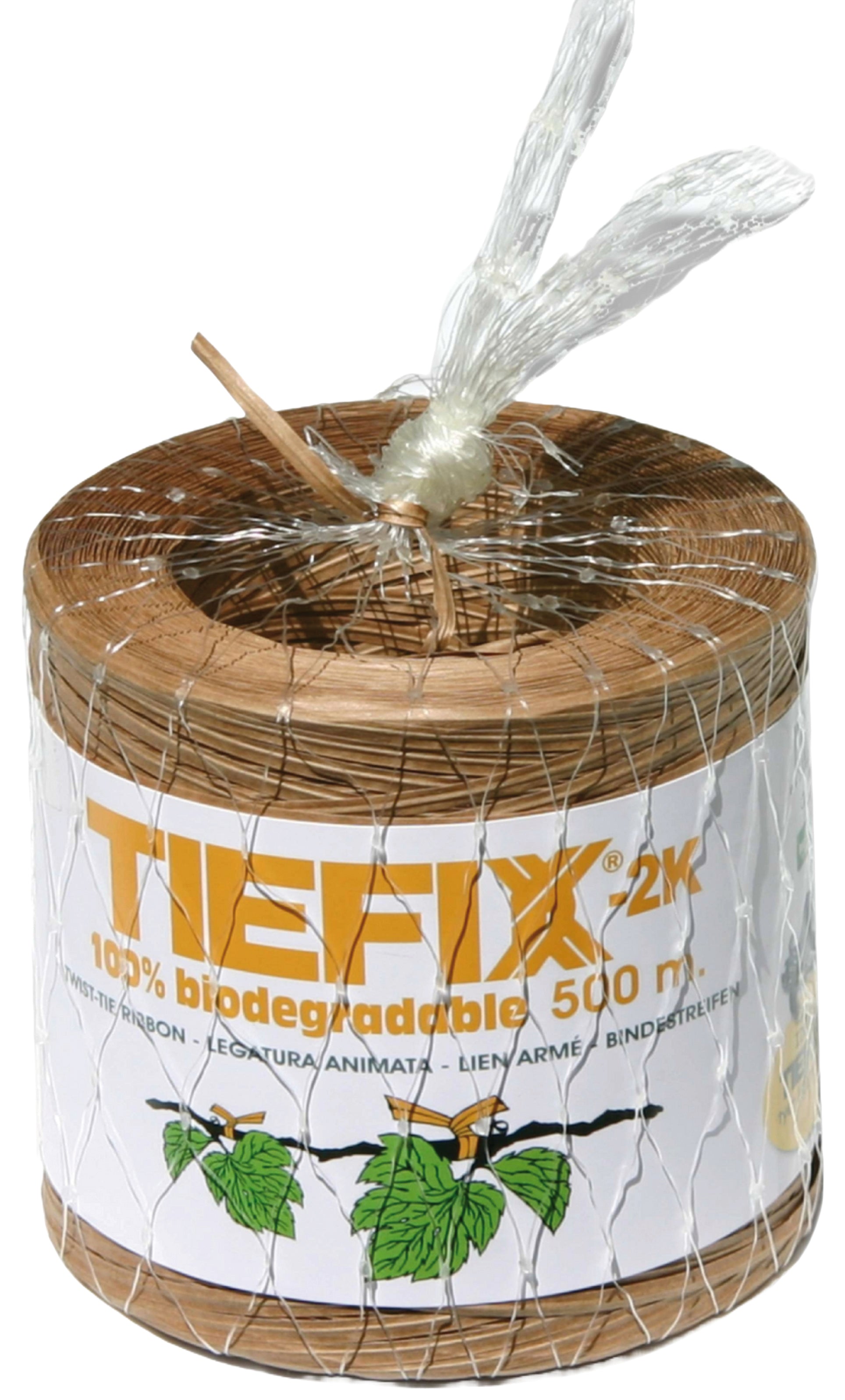 LACCETTO PER AGRICOLTURA IN FILO CARTONATO, ROCCHETTO CON RETE mt. 500