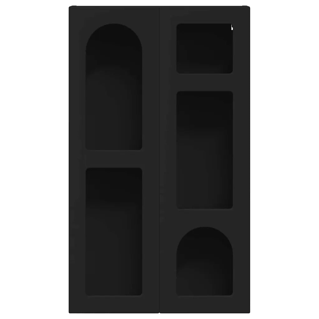 Armadio pensile Nero 59 x 20 x 100 cm Legno multistrato