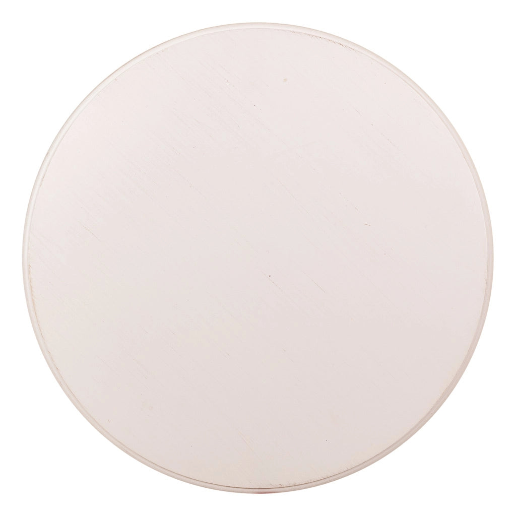 Tavolo ad angolo in legno bianco 50x50x60