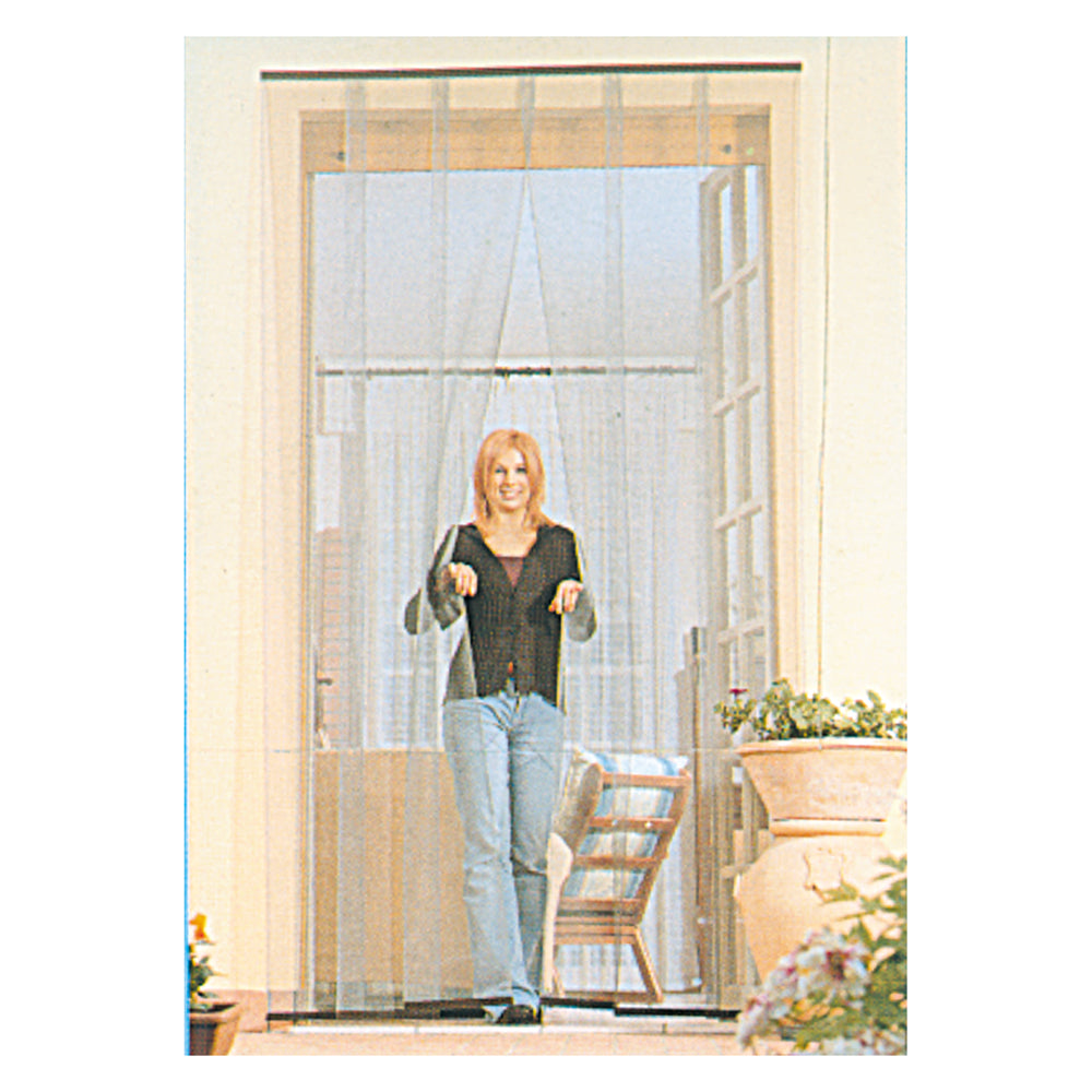 ZANZARIERA STRISCIA 'ECCO STRIP' cm 140 x 240 - colore grigio  - IRS