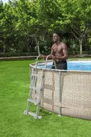 SCALA DI SICUREZZA PER PISCINE 107 CM- BESTWAY- 1,0 pz