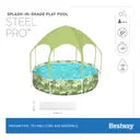 PISCINA C/TELAIO+COPERT+DOCCIA 244X51H 56432- BESTWAY- 1,0 pz