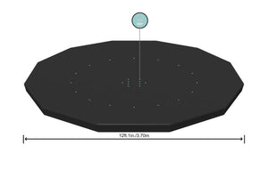 TOP COPERTURA PISCINA C/TELAIO DIAM. 366 CM- BESTWAY- 1,0 pz