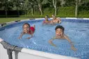 PISCINA C/TELAIO E POMPA D 366XH76 CM 56416 S/SCALA- BESTWAY- 1,0 pz