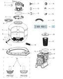 TUBO FLESSIBILE POMPA 58404 58389 58391 P03852 EX P6028- BESTWAY- 1,0 pz