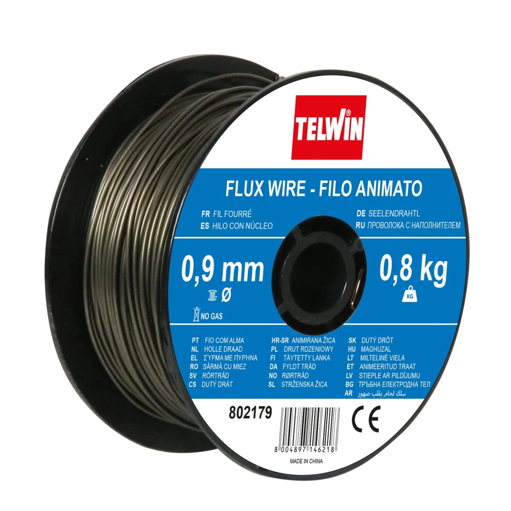 Filo Animato per Saldatrice Senza Gas Mm 0,9 800 g
