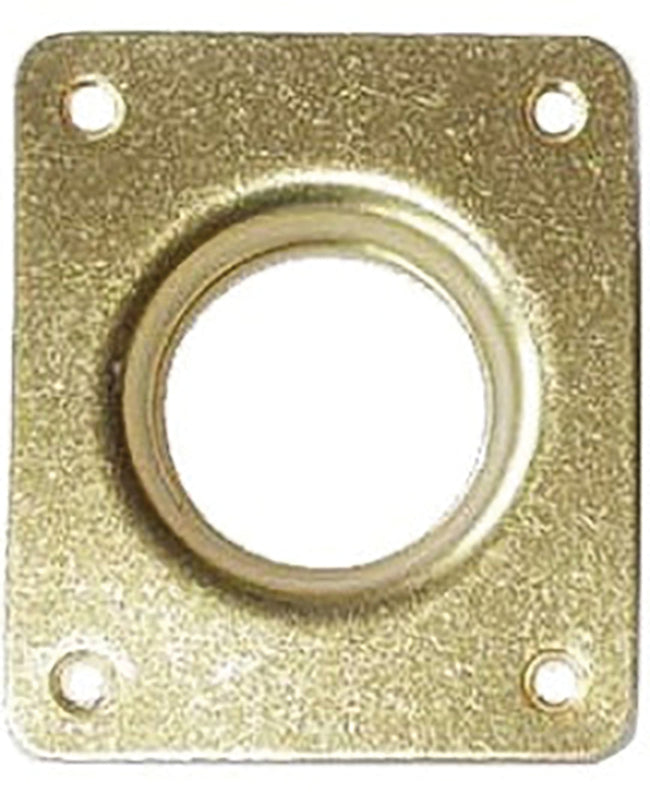 Cisa BORCHIA A TAZZA IN OTTONE PER CILINDRO SERRATURA DOPPIA MAPPA per porte spessore mm.70