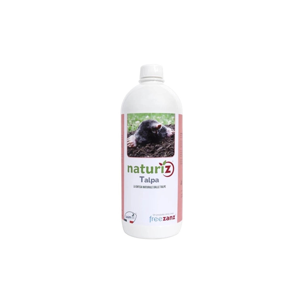 Naturiz 1 Lt, Disabituante Naturale per Talpa Pronto all'Uso | Freezanz