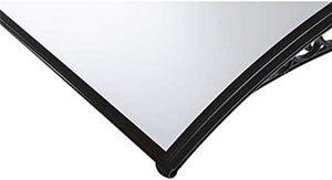 PENSILINA POLICARBONATO mod. Alveolare trasparente cm. 80x120