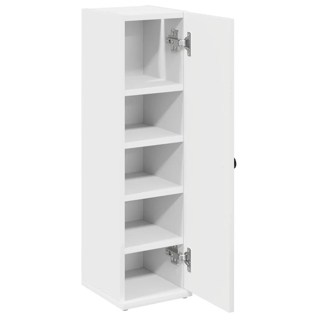 Mobile da Bagno con Portarotolo Bianco 20,5x22x72 cm 858515