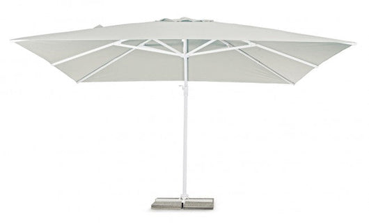 Ombrellone da Giardino Decentrato 4x4x2,93h m Eden Bianco