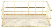 Cassa di Ricarico Multifunzionale - Sostegno di Archiviazione Desktop - Dimensioni 24,5x16,5x6,5 cm - Piccolo/Grande Format - Materiale Smeedijzer Duraturo