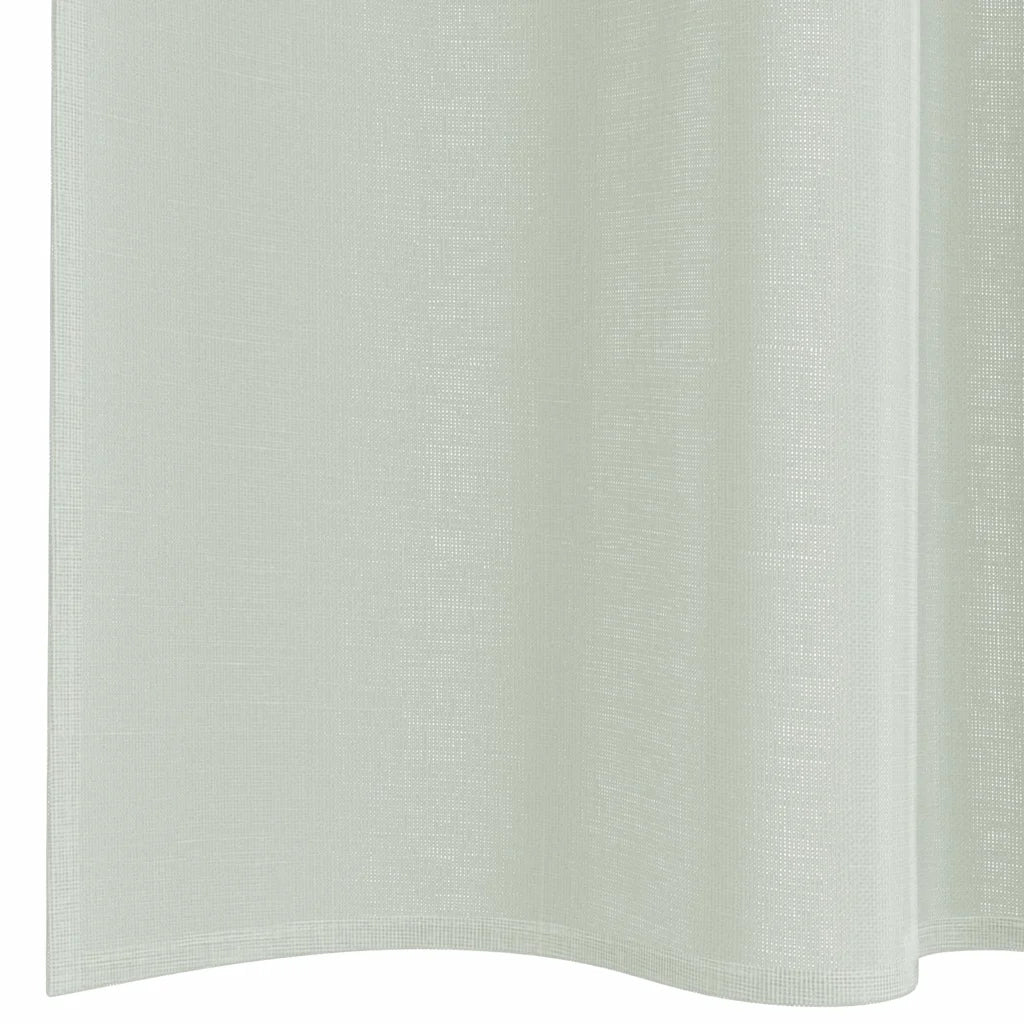 Tende in Voile con Tasche per Aste 2 pz Grigio Chiaro 4102209