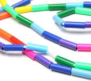 Saltellino professionale con corda da competizione (lunghezza della corda 3m - regolabile) (arcobaleno)