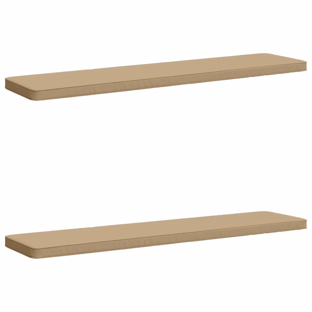 Cuscini per Panchina a 2 Pezzi VUGHT 2 pz 100% Poliestere 951525