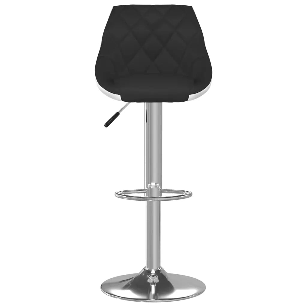 Sgabelli da Bar 2 pz Neri e Bianchi in Similpelle cod mxl 67929
