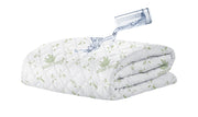 Coprimaterasso Trapuntato Impermeabile Aloe Vera Micro Traspirante Silenzioso Barriera Liquidi Lenzuolo Angoli Elasticizzati SalvaMaterasso Poliestere Bianco  Bianco - 180x200+30cm