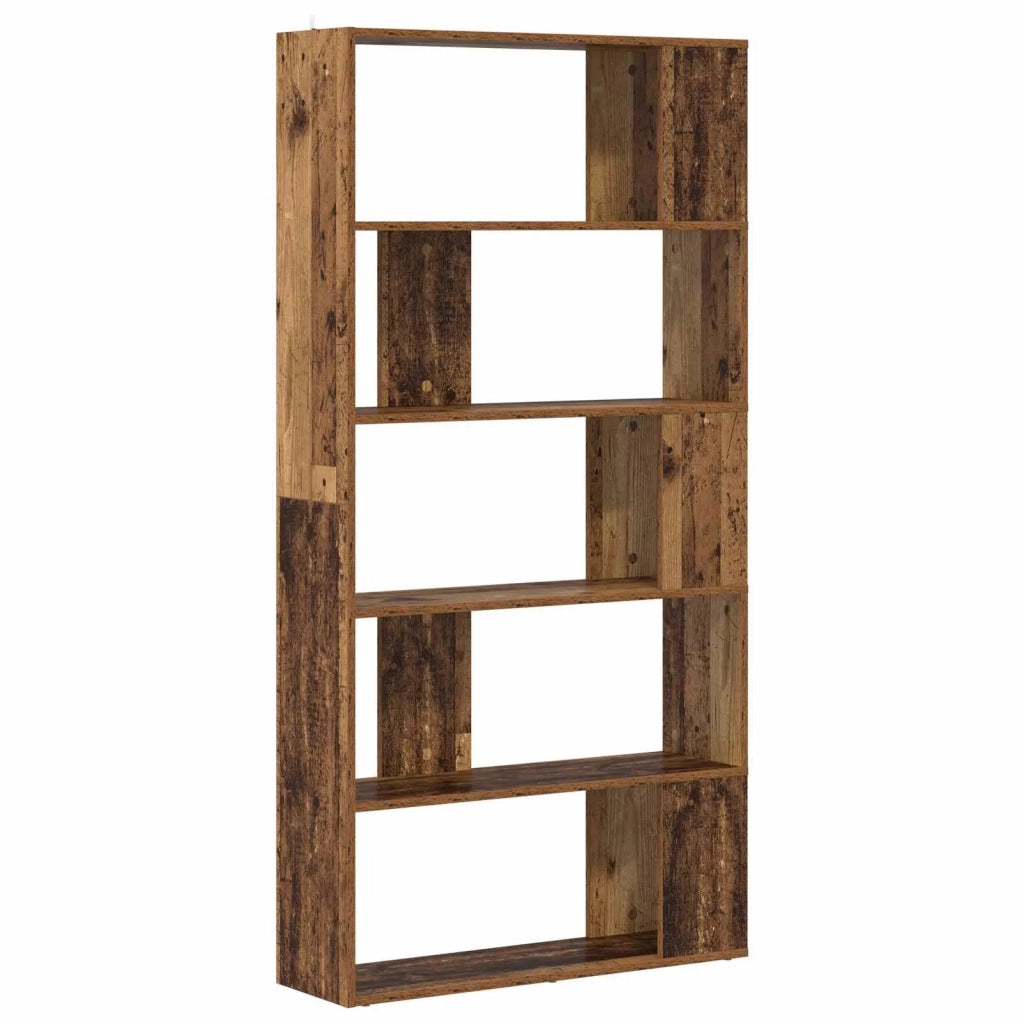 Armadio per Libri Legno vecchio 80 x 24 x 159 cm